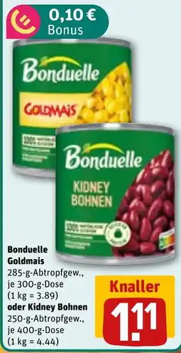 Sonderpreis Baumarkt Bonduelle Goldmais Angebot