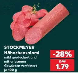 Kaufland STOCKMEYER Hähnchensalami Angebot
