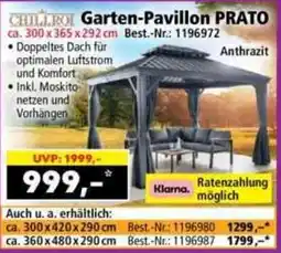 Norma Garten-Pavillon PRATO Angebot