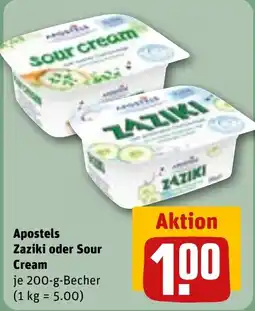 Sonderpreis Baumarkt Apostels Zaziki oder Sour Cream Angebot
