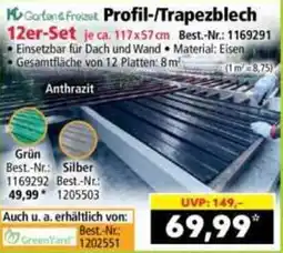Norma Garten & Freizeit Profil-Trapezblech Angebot