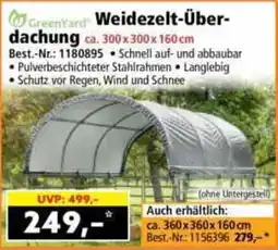 Norma GreenYard Weidezelt-Überdachung Angebot