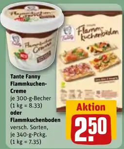 Sonderpreis Baumarkt Tante Fanny Flammkuchen-Creme Angebot