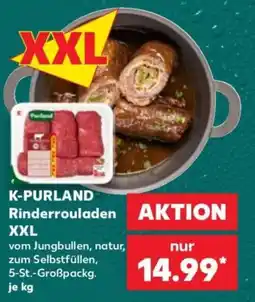 Kaufland K-PURLAND Rinderrouladen XXL Angebot