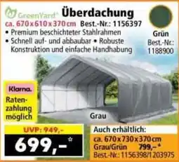 Norma GreenYard Überdachung Angebot
