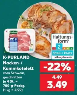 Kaufland K-PURLAND Nacken-/Kammkotelett Angebot