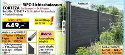 Norma GreenYard WPC-Sichtschutzzaun CORTEZA Angebot