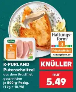 Kaufland K-PURLAND Putenschnitzel Angebot