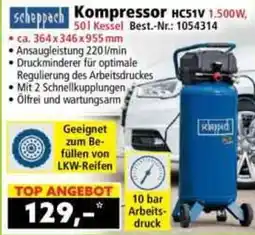 Norma scheppach Kompressor HC51V Angebot