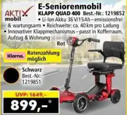 Norma E-Senioren mobil KLAPP QUAD 400 Angebot