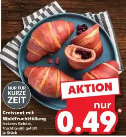 Kaufland Croissant mit Waldfruchtfüllung Angebot