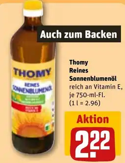 Sonderpreis Baumarkt Thomy Reines Sonnenblumenöl Angebot
