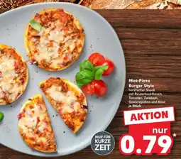 Kaufland Mini-Pizza Burger Style Angebot
