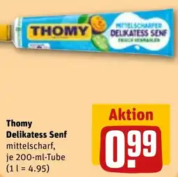 Sonderpreis Baumarkt Thomy Delikatess Senf Angebot