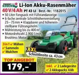 Norma Li-Ion Akku-Rasenmäher Angebot