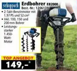 Norma scheppach Erdbohrer EB2000 Angebot