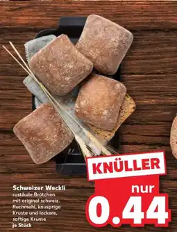 Kaufland KNÜLLER Schweizer Weckli Angebot