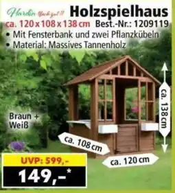 Norma Hardin Holzspielhaus Angebot