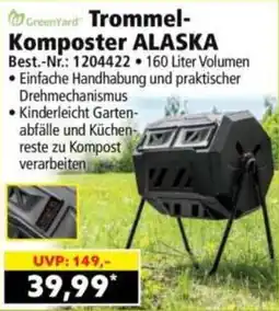 Norma GreenYard Trommel-Komposter ALASKA Angebot