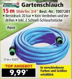 Norma Gartenschlauch SlideTec 3/4" Angebot