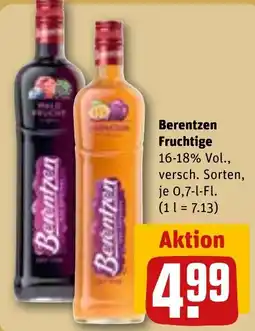 Sonderpreis Baumarkt Berentzen Fruchtige Angebot