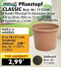 Norma Pflanztopf CLASSIC Angebot