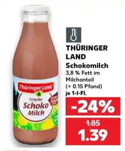 Kaufland Thüringer Land Schokomilch Angebot