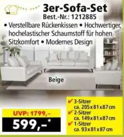 Norma 3er-Sofa-Set Angebot