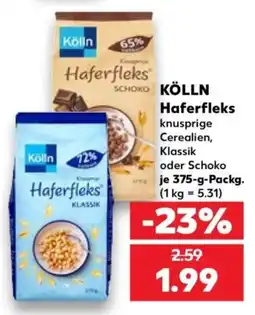 Kaufland Kölln Haferfleks Angebot