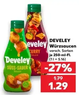 Kaufland Develey Würzsauces Angebot