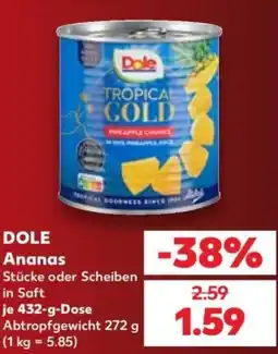 Kaufland DOLE Ananas Angebot