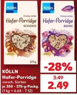 Kaufland Kölln Hafer-Porridge Angebot