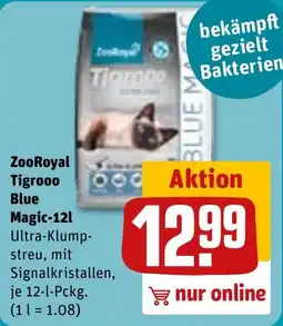 Sonderpreis Baumarkt ZooRoyal Tigrooo Blue Magic-12l Angebot