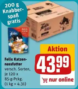 Sonderpreis Baumarkt Felix Katzen-nassfutter Angebot