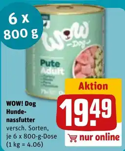 Sonderpreis Baumarkt WOW! Dog Hunde-nassfutter Angebot