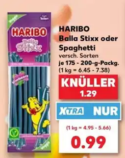 Kaufland HARIBO Balla Stixx oder Spaghetti Angebot