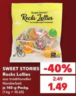 Kaufland Sweet Stories Rocks Lollies Angebot
