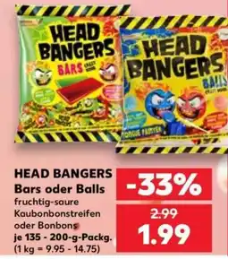 Kaufland HEAD BANGERS Bars oder Balls Angebot