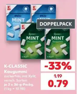 Kaufland K-CLASSIC Kaugummi Angebot