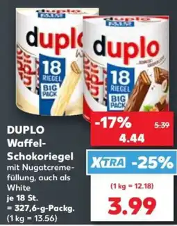 Kaufland DUPLO Waffel-Schokoriegel Angebot