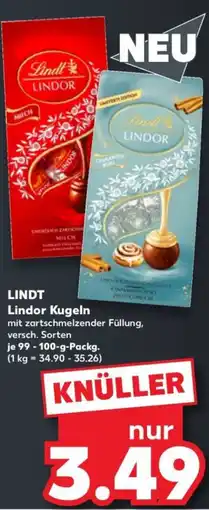 Kaufland Lindt Lindor Kugeln Angebot