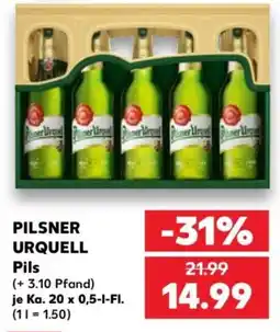 Kaufland PILSNER URQUELL Pils Angebot