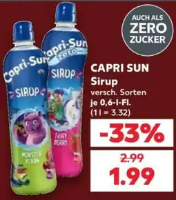 Kaufland CAPRI SUN Sirup Angebot