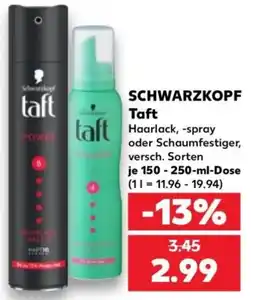 Kaufland SCHWARZKOPF Taft Angebot
