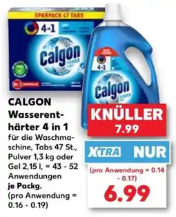 Kaufland CALGON Wasserent-härter 4 in 1 Angebot