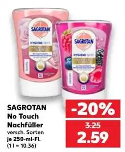 Kaufland SAGROTAN No Touch Nachfüller Angebot