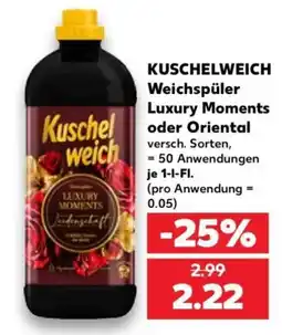 Kaufland Kuschelweich Weichspüler Angebot