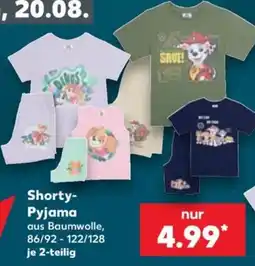 Kaufland Shorty-Pyjama aus Baumwolle Angebot