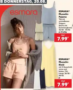 Kaufland ESMARA® Musselin-Pyjama Angebot
