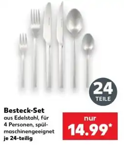 Kaufland Besteck-Set aus Edelstahl Angebot